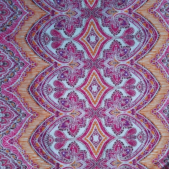 prAna Nadia Bali Print Faux Wrap Dress Size Small - Picture 4 of 8